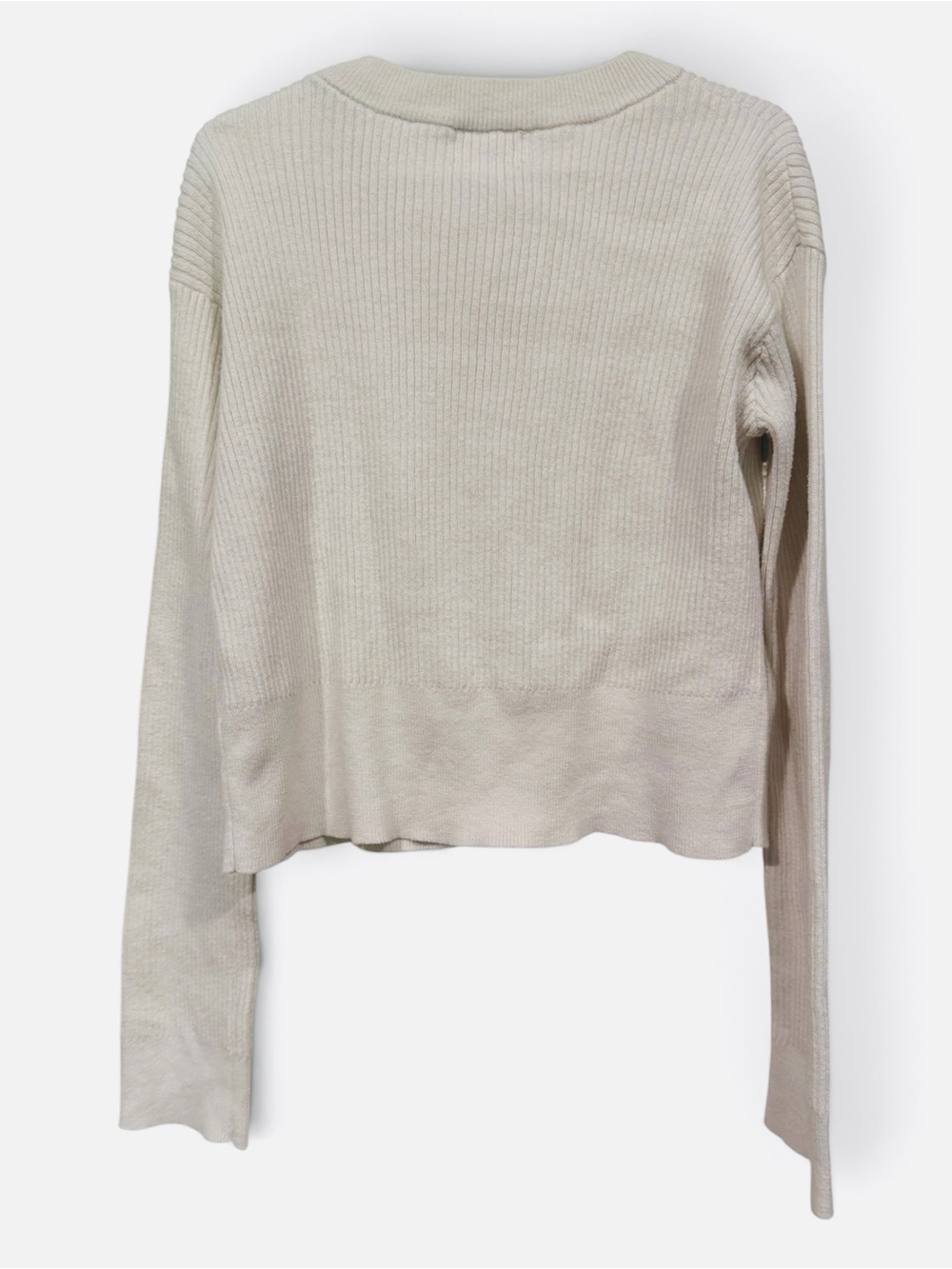 Girls Ribbed Button-Front Cardigan - Picture 2 of 4